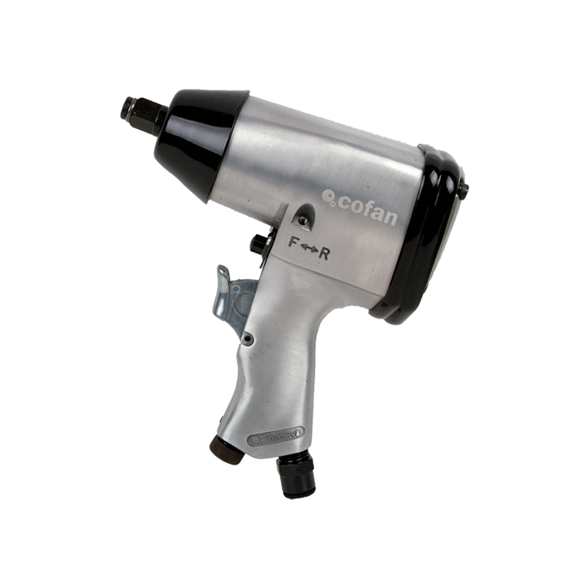 Maletín con 17pcs Pistola impacto 1/2" con Bocas de impacto | Maletín con 17pcs Llave de Impacto Neumática 1/2" | Maletín con 17pcs Pistola atornillador Neumática 1/2" | Cofan 09000121