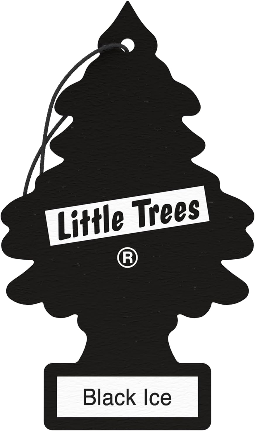 Black Ice Air Freshener | Tree-Shaped Hanging Design | Ideal For Car, Home, Wardrobes etc | Imported from USA