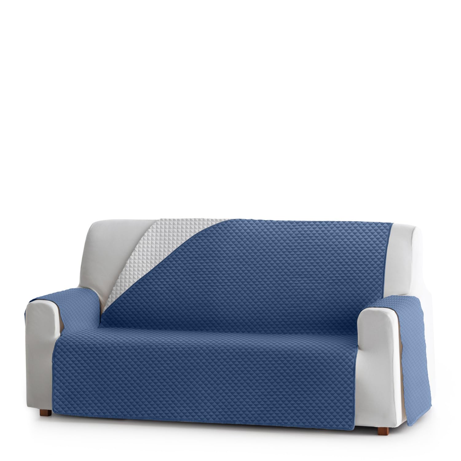 Funda de sofá Chaise Longue m/3 Aqua Izquierda (Mirando de Frente) c/27