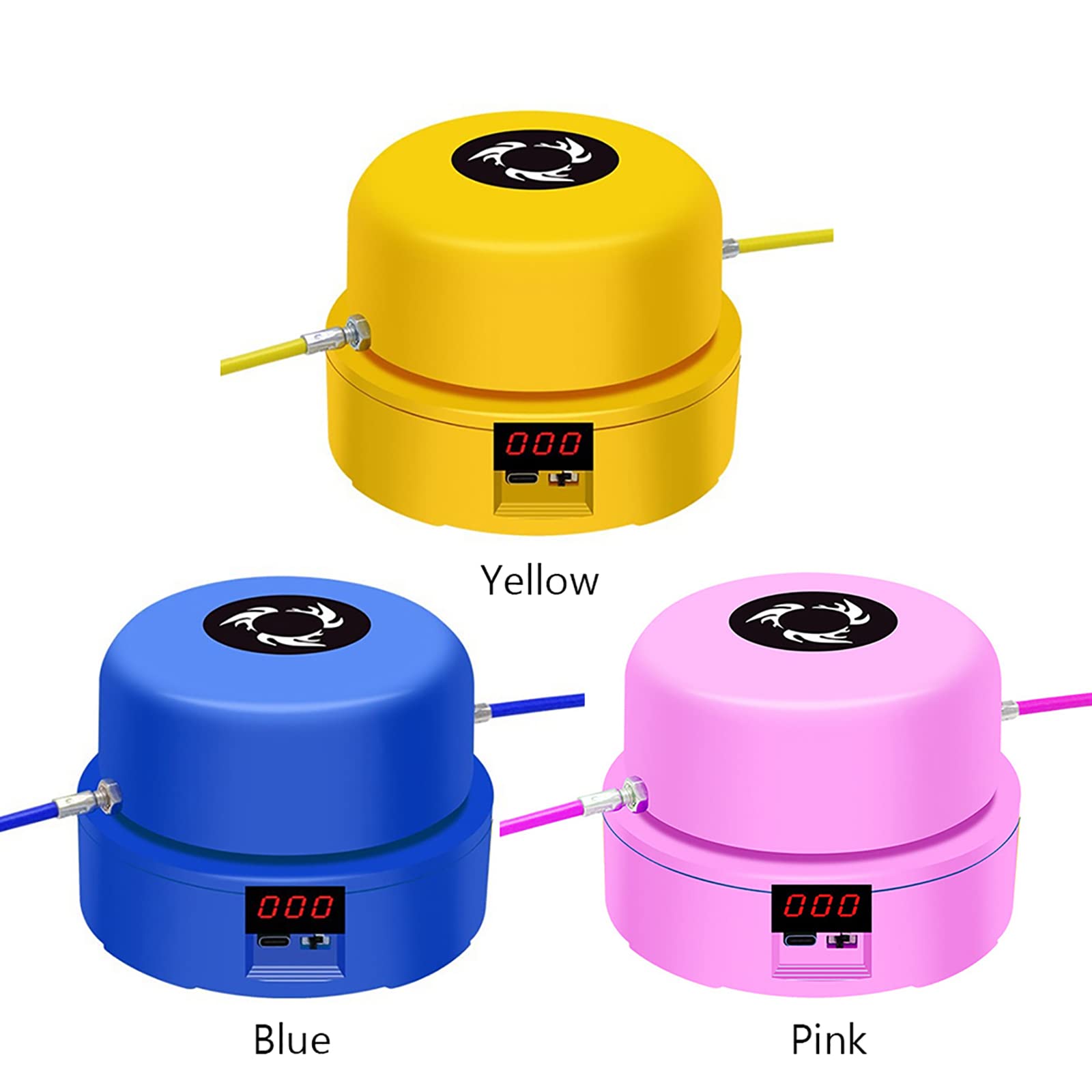 Máquina para saltar cuerdas Máquina eléctrica automática para saltar cuerdas, conteo automático de control remoto, máquina para saltar cuerdas para la familia, la oficina, el gimnasio, la fiesta