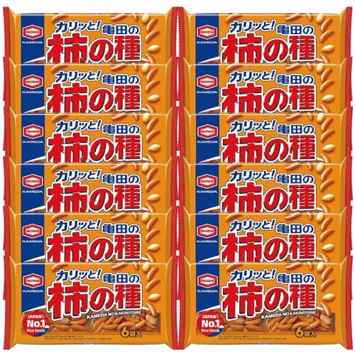 □亀田製菓 柿の種 6袋詰 12袋 セット まとめ買い