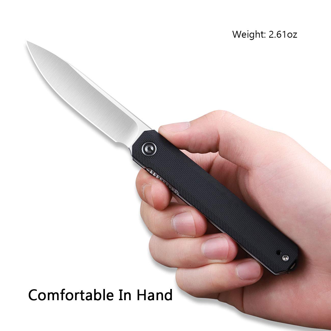 CIVIVI Exarch Folding Pocket Knife, Front Flipper Small Knife with 3.22