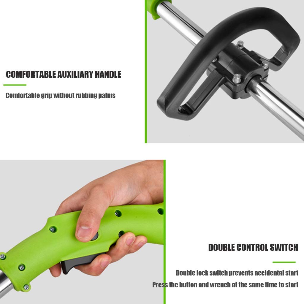 Amazon.co.jp: 草刈り機 コードレス バッテリー付き 芝刈機 電動 多