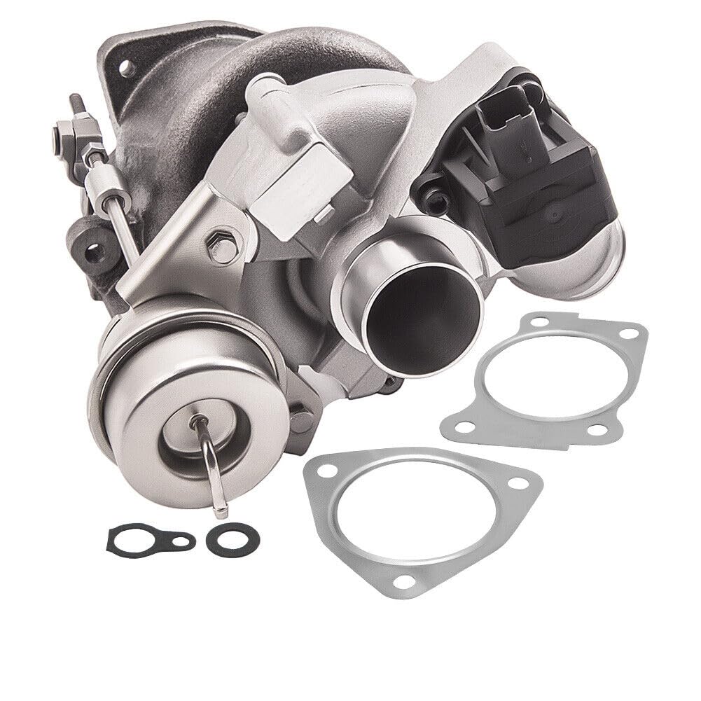 Partsline Turbo Turbocompresseur compatible avec 207 208 3008 308 5008 508 C4 I II C5 III DS3 DS4 DS5 RCZ 1.6 THP - 0375L0 53039880144 53039700144 0375N0