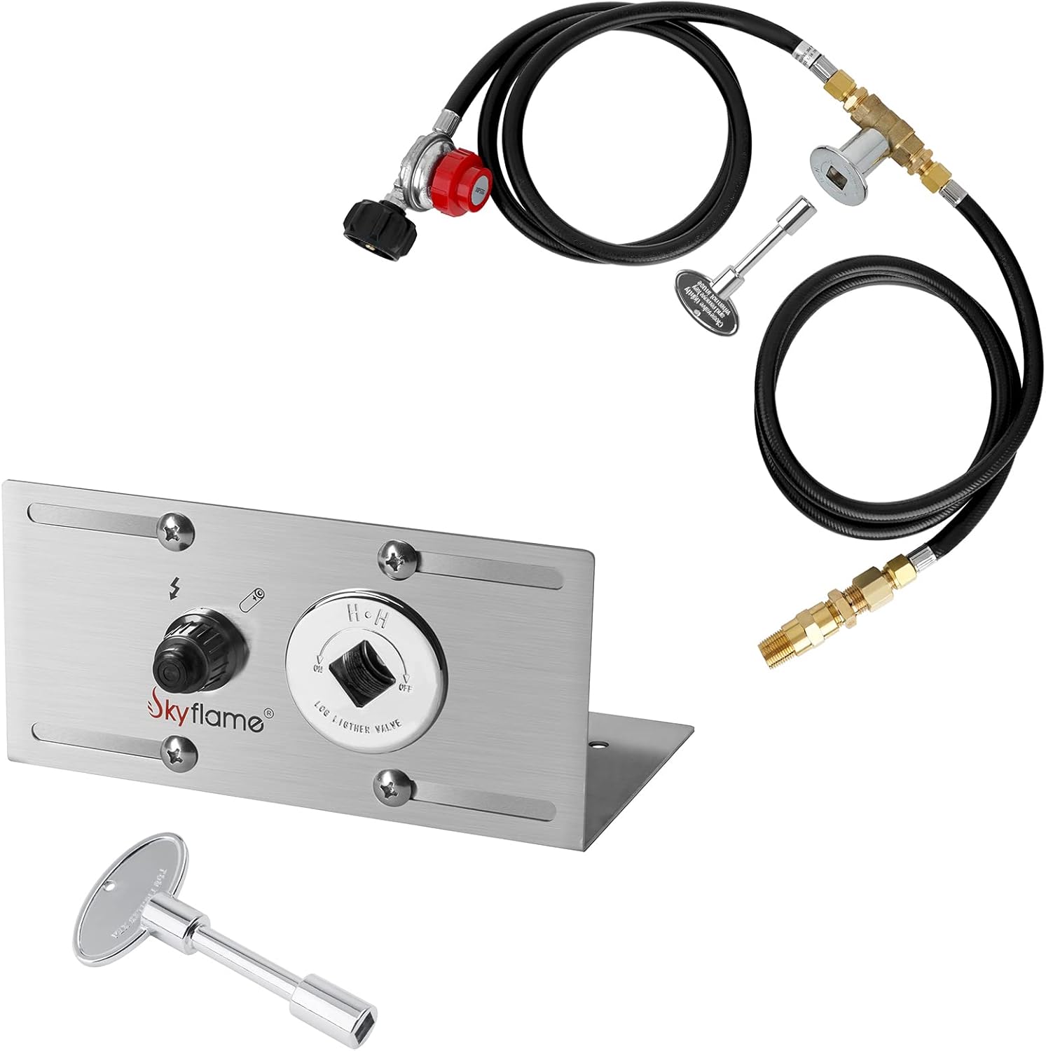 Skyflame Stainless Steel Extensive Fire Pit Gas Burner