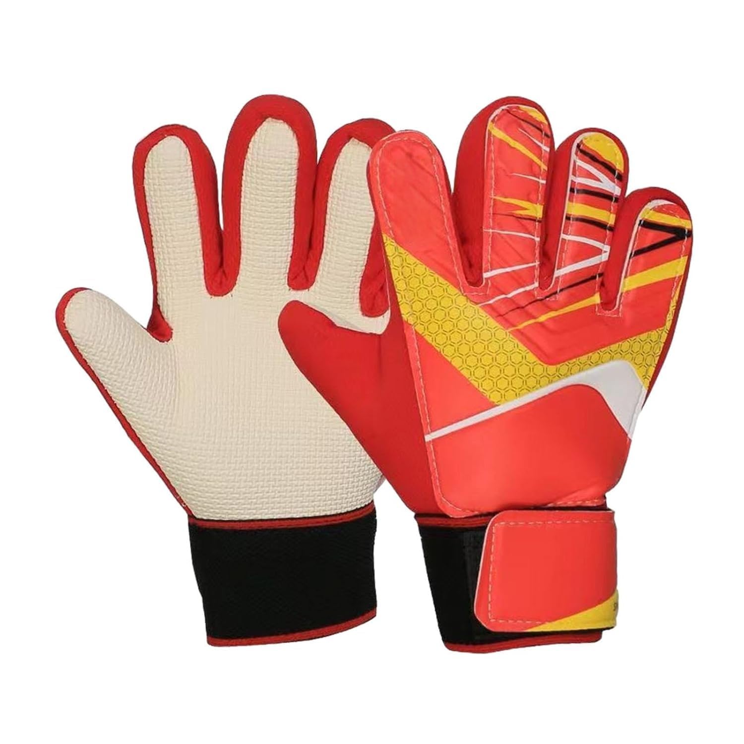 RedOak Kids Football Goalkeeper Gloves - Red- Size 6-image-14