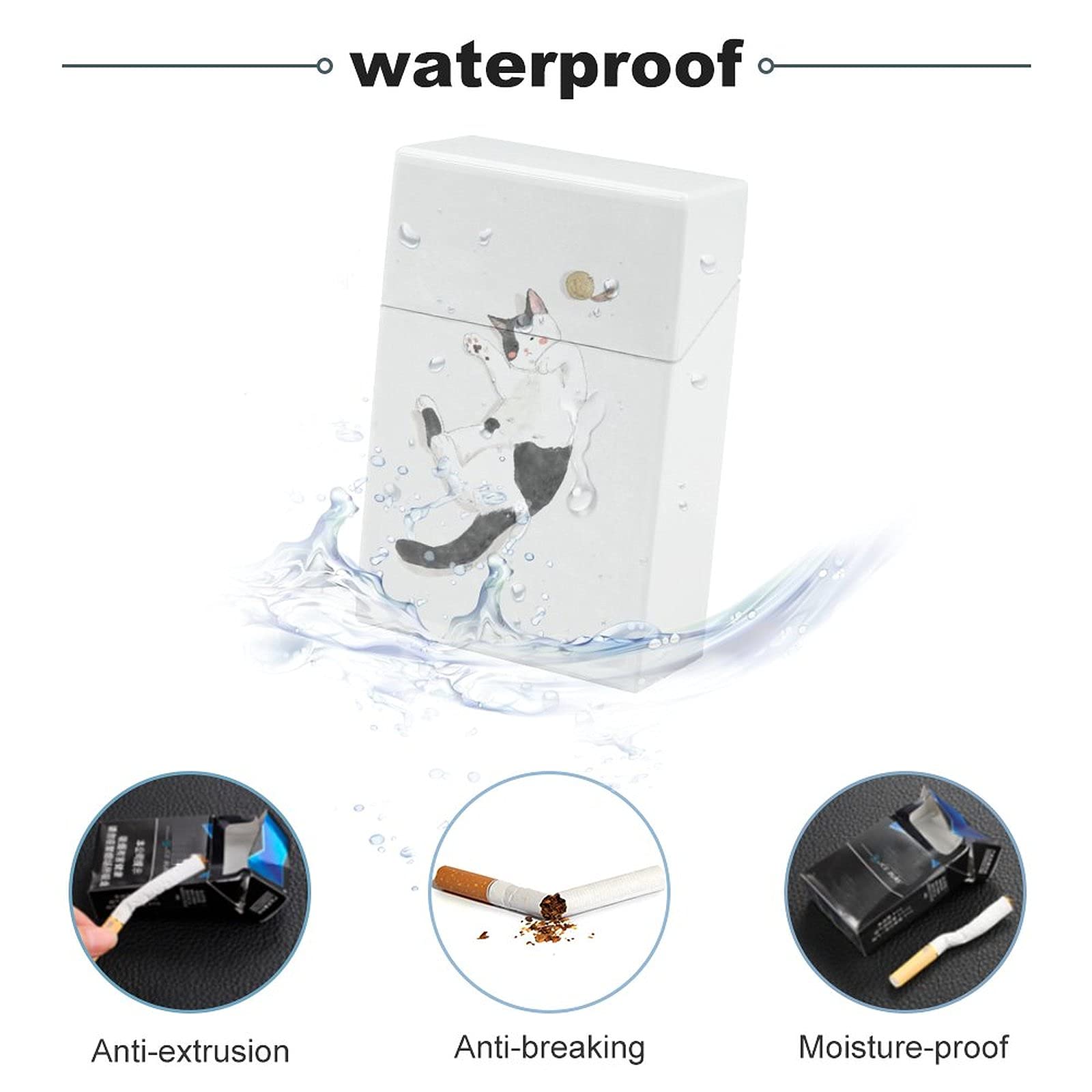 Amazon | タバコケース 煙草入れケース 眠っている猫 猫 ネコ柄 喫煙具