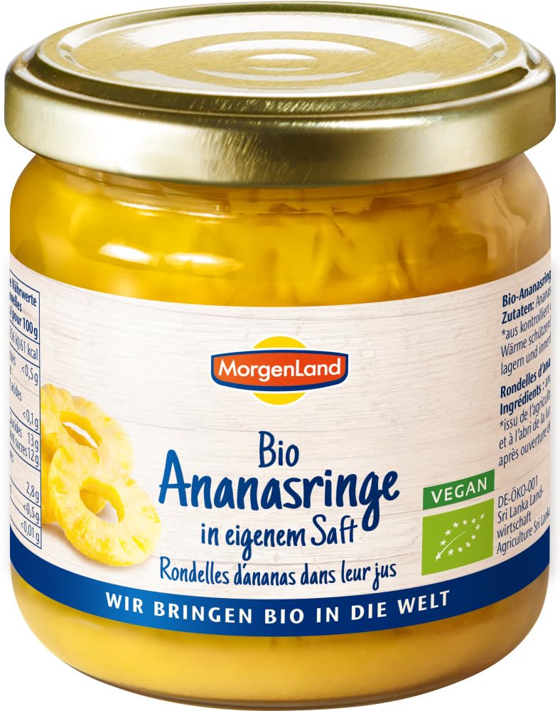 Ananasringe in eigenem Saft 18 x 370 g
