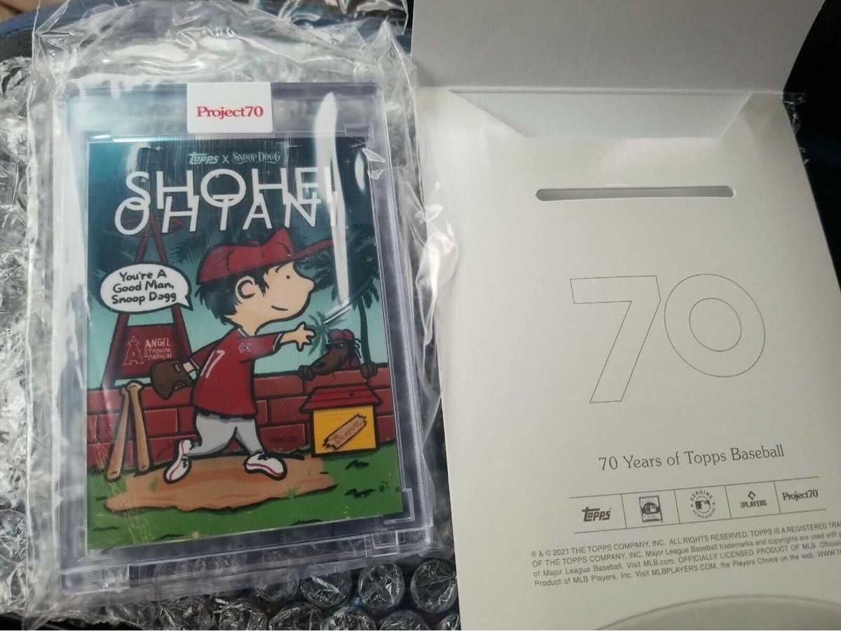 Amazon.co.jp: 大谷翔平 Project70 スヌープドッグ Topps カード