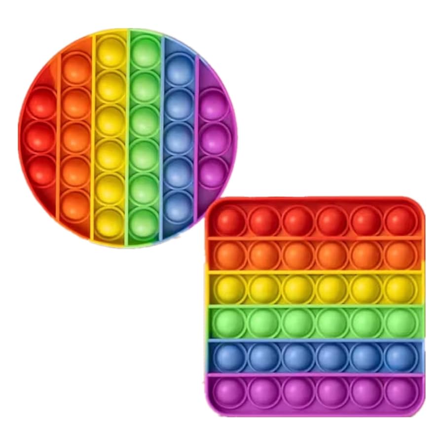 Amazon | 【安全素材使用】 プッシュポップバブル おもちゃ