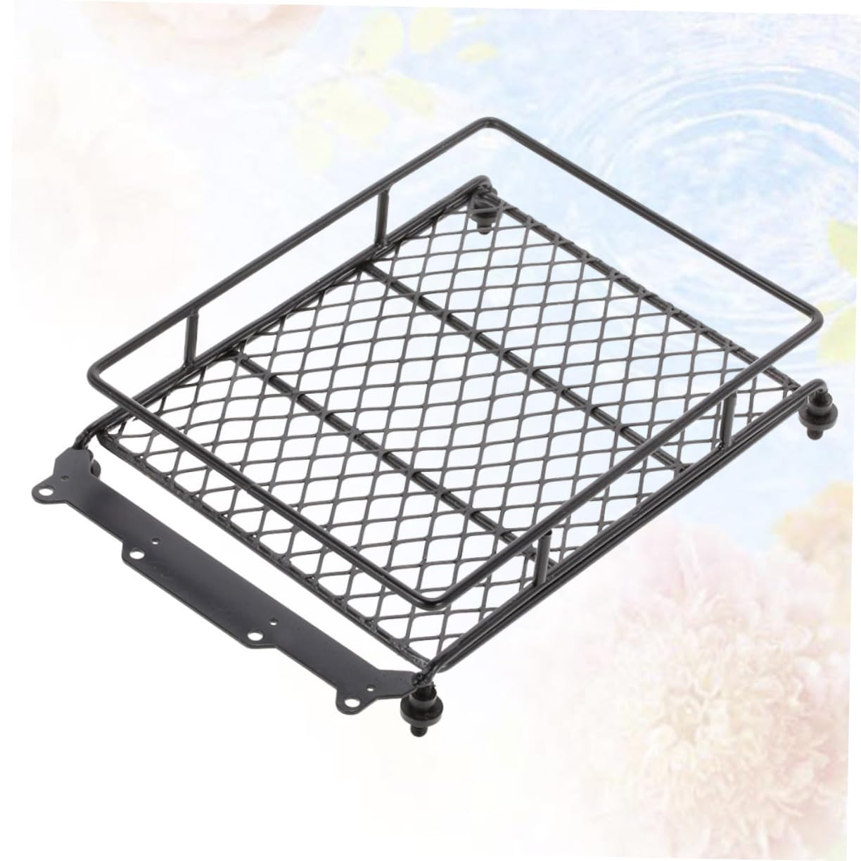 FUNOMOCYA 1:10 Rc Car Luggage Rack Metal Roof Storage Bracket for 1/10 Scale Crawler