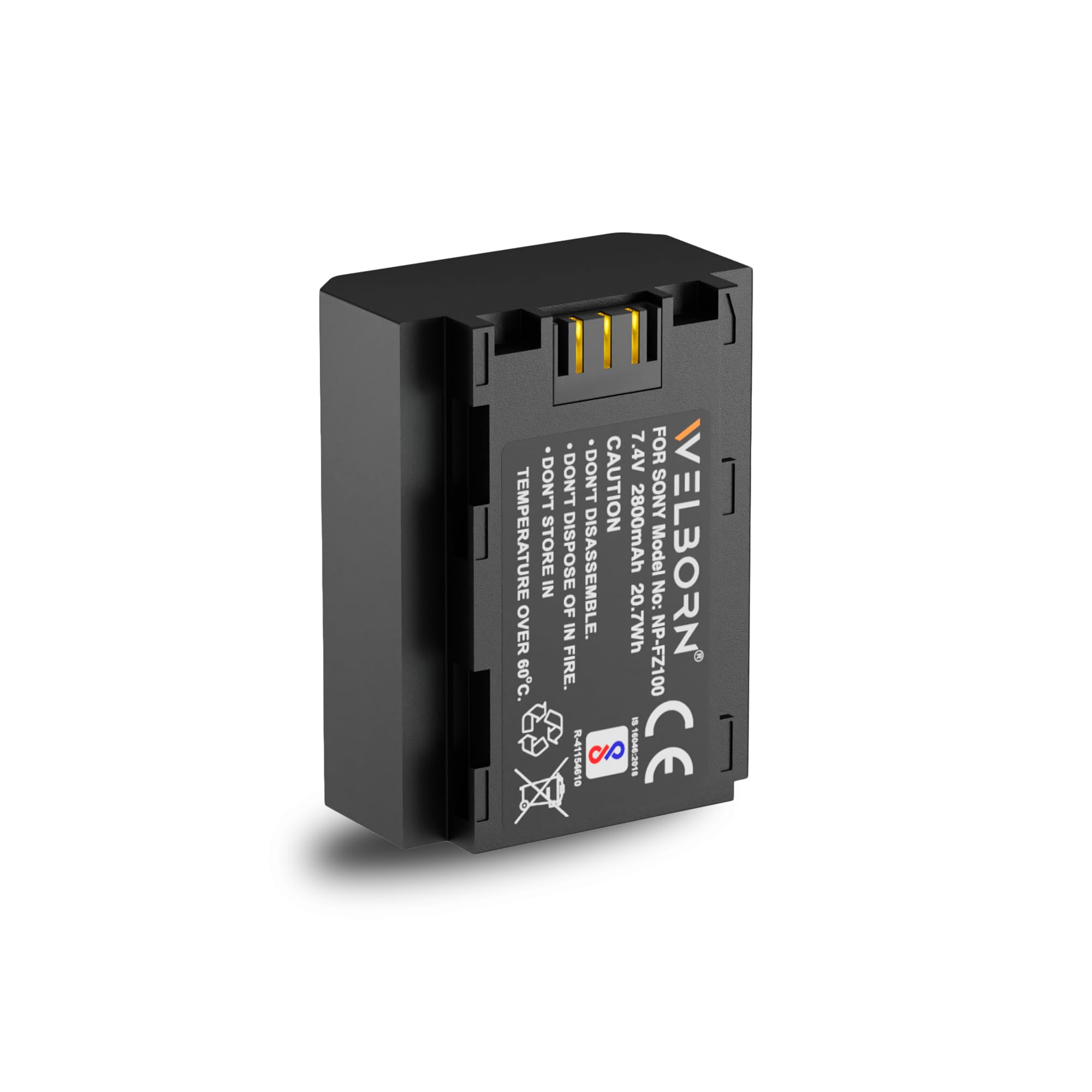 WELBORN Jumbo (2800 mAh) NP-FZ100 Battery for Sony Alpha A1 A7 III A7 IV A7C A7C II A7C R A7R III A7R IV A7R V A7S III A9 A9 II A9R A9S A6600 A6700 FX3 FX30 ZV-E1 (B091GSPYDH) Amazon Price History, Amazon Price Tracker