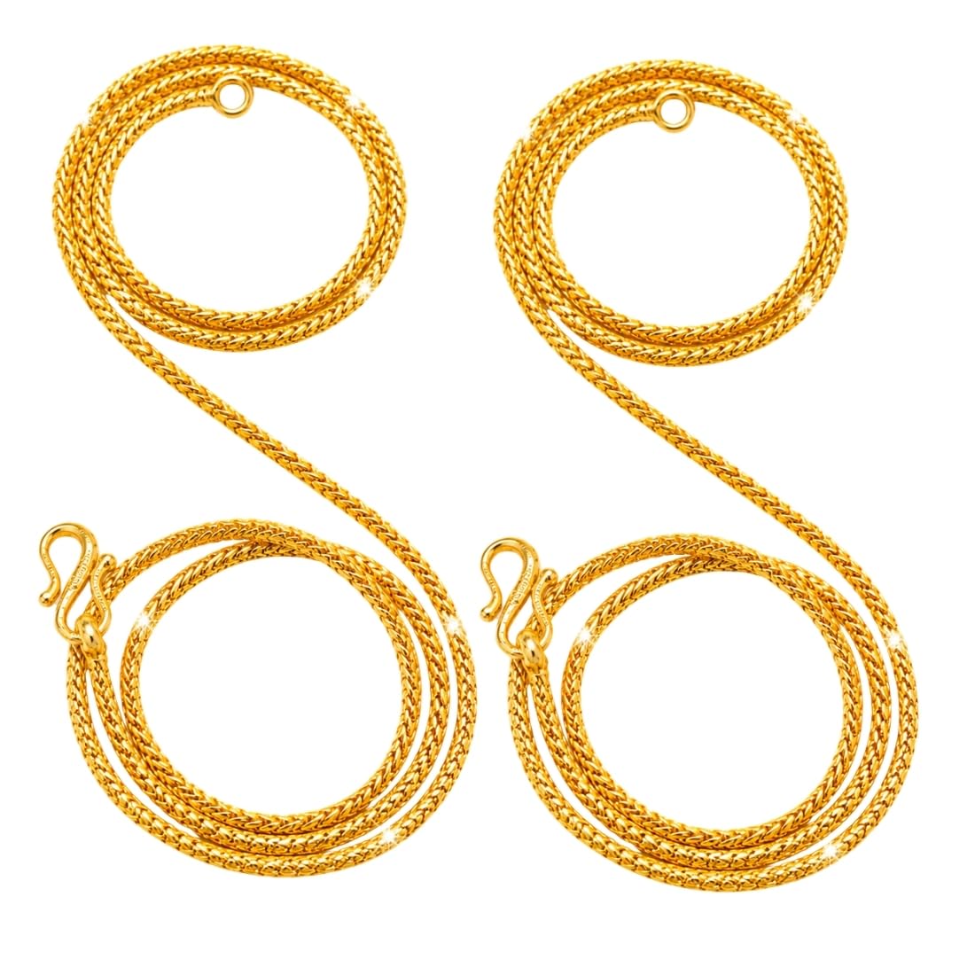 aanyacentric Gold Plating Chain Pack of 1 for Men Women-picture-38