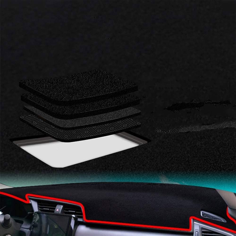 Etsuhiro Cruscotto Copertura Dash Mat Pad Ombra Tappeto Cape per Freed GB5 GB6 GB7 GB8 2016 2017 2018 2019 2020 2021 Copertura Cruscotto Tappetino Cruscotto (Colore : RHD 2)