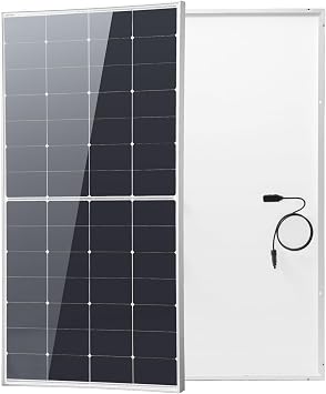 Solar Panel 225 W 12 V HPBC Solar Module 25.5% High Efficiency Solar Cell IP68 for Motorhome Balcony Roof Home Boat Trailer Off-Grid System 1354 x 767 mm