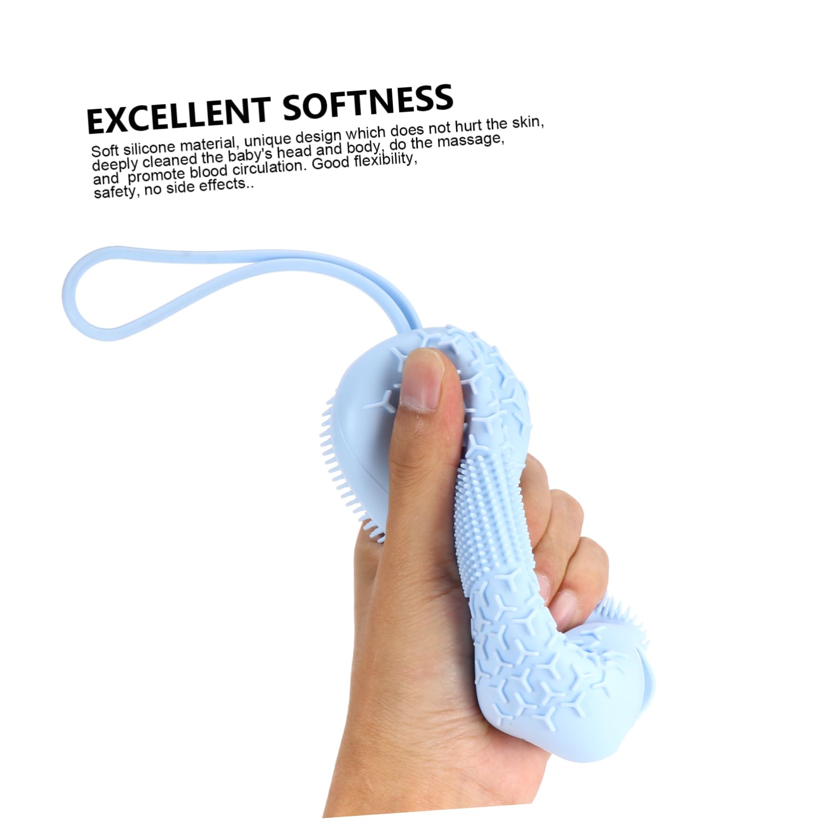 Healvian 4piezas Esponja De Baño Multifuncional Cepillo De Limpieza y Masaje Para Cuerpo Herramienta De Ducha Cuerda Para Colgar Para Uso Diariamente Espacios Reducidos
