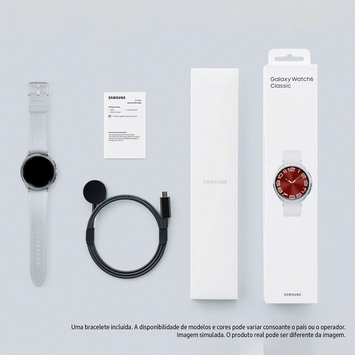 Smartwatch Samsung Galaxy Watch 6 Classic 43mm Gris