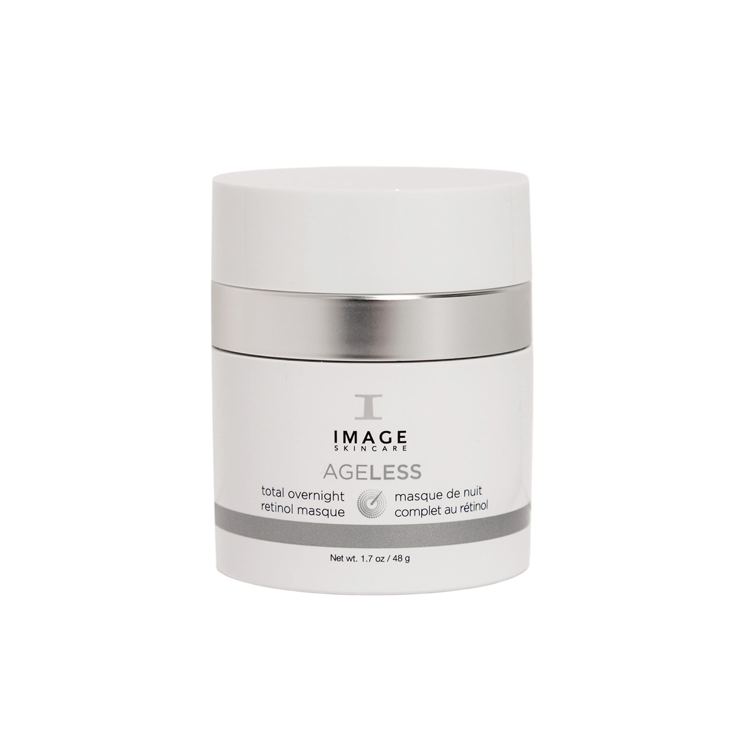 ((NOT CONTAIN AN EXPIRATION DATE )) IMAGE Skincare, AGELESS Total Overnight Retinol Masque, Anti-Aging Facial Mask for Firming and Elasticity with Marine Collagen and Peptides, 1.7 oz