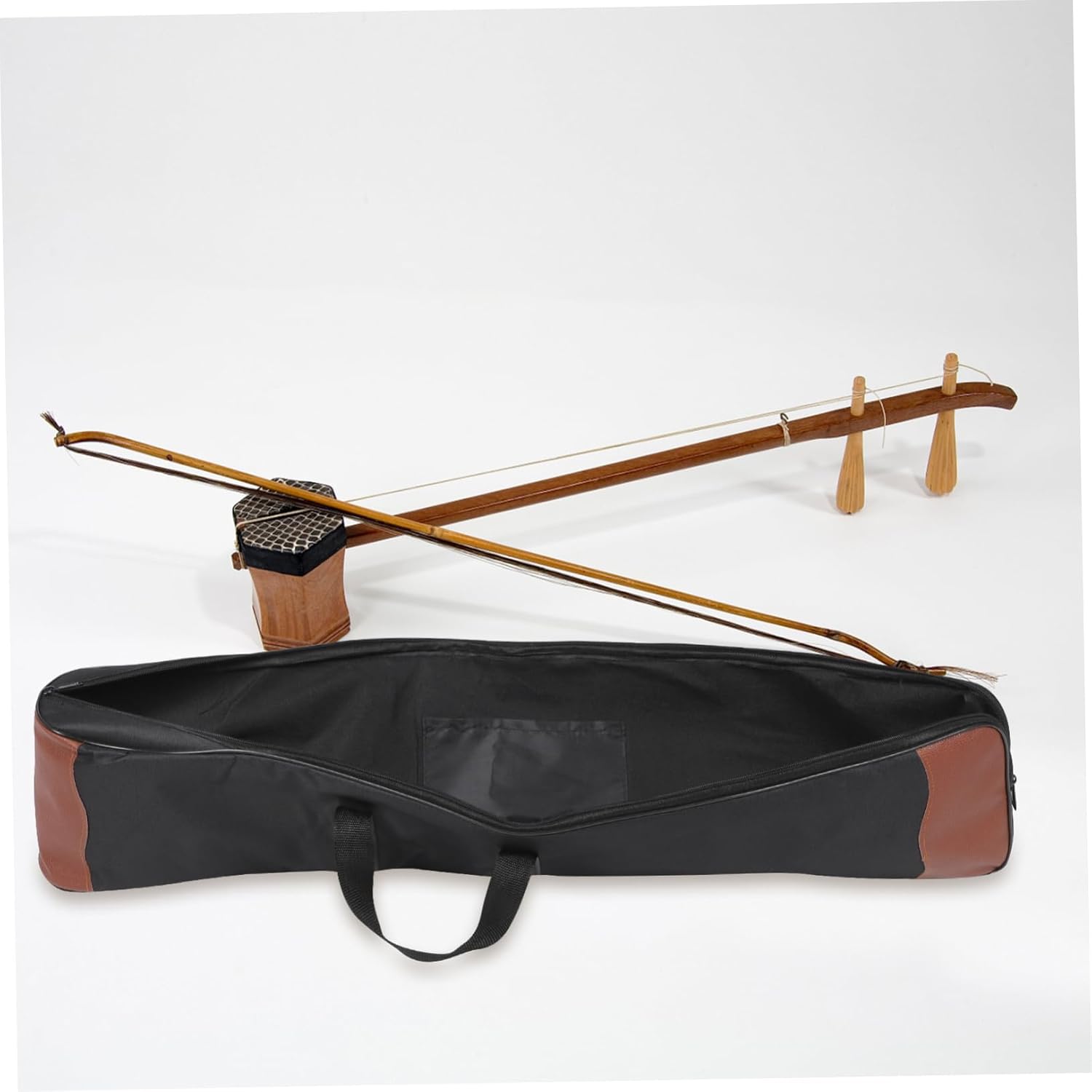 BESPORTBLE Erhu Carrying Case Oxford Cloth Bag for Musical Instrument Padded Scratch-resistant