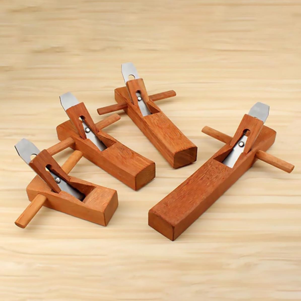 Cepilladora de Madera Manual para Carpintería, Acero y Madera