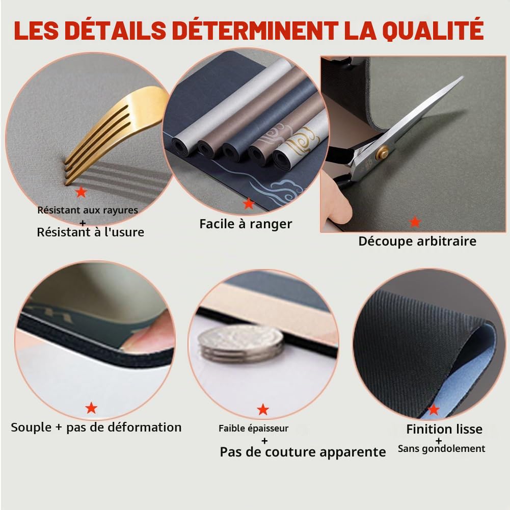 Tapis Antidérapant 70x140cm bain Diatomite Super Absorbant, Lavable Sèche Vite, Grand Doux Tapis d'Entrée Garden