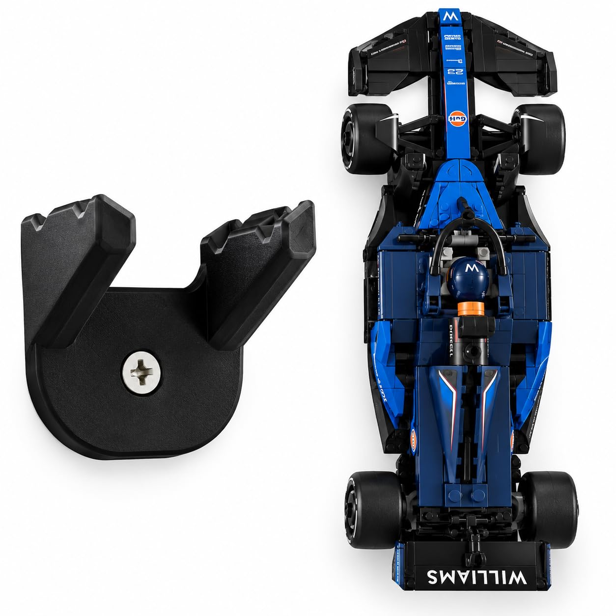 Wall Mount Display Hooks Compatible with Lego Speed Champions F1 (5)
