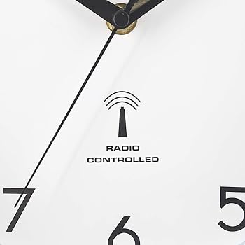 Amazon.co.jp: 不二貿易(Fujiboeki) 掛け時計 電波時計 直径27cm