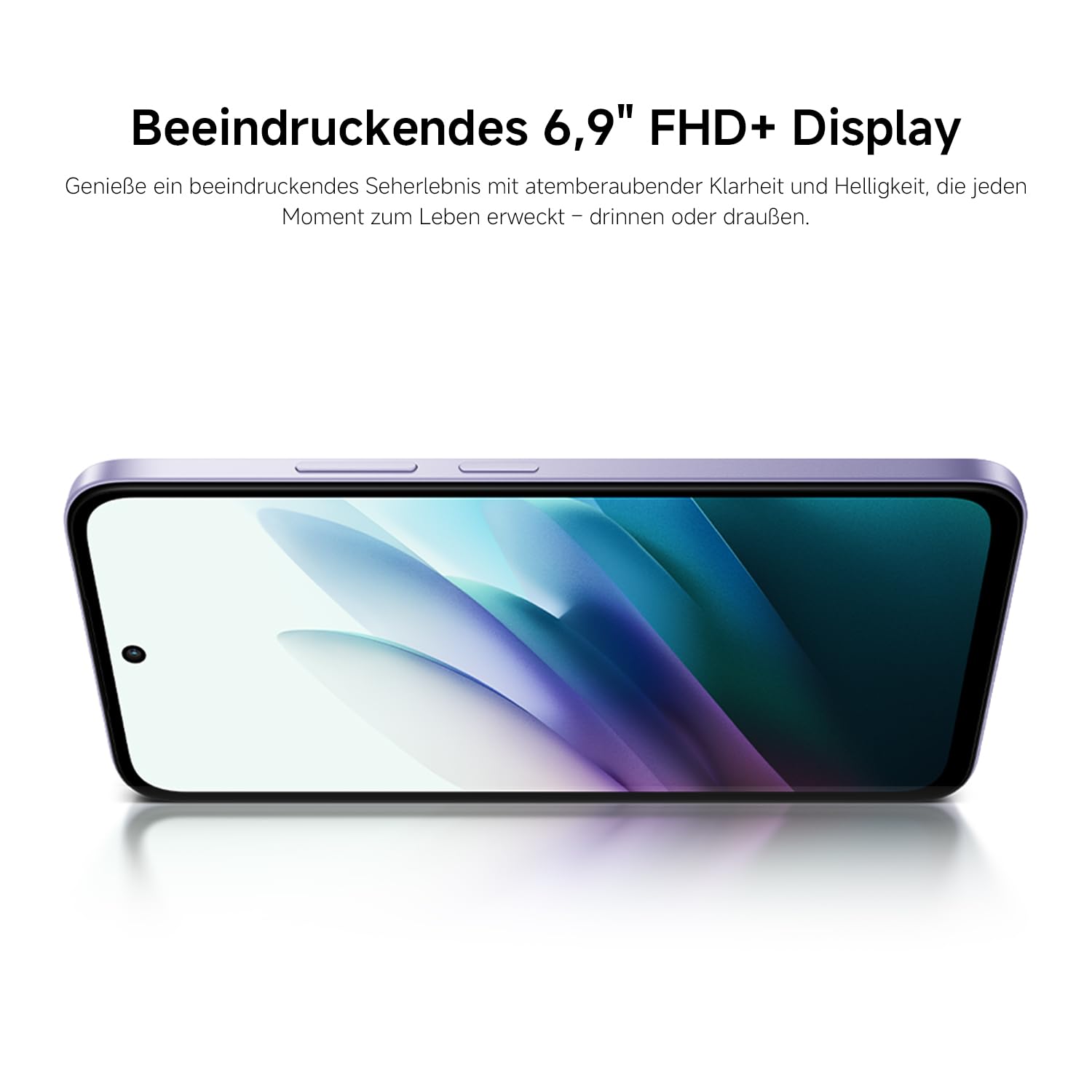 XIAOMI Redmi 15, Smartphone 6+128GB, Handy mit Android, 6,9" FHD+ 144Hz DotDisplay, Snapdragon 685, 50MP KI-Dualkamera, 7000mAh Akku, Midnight Black