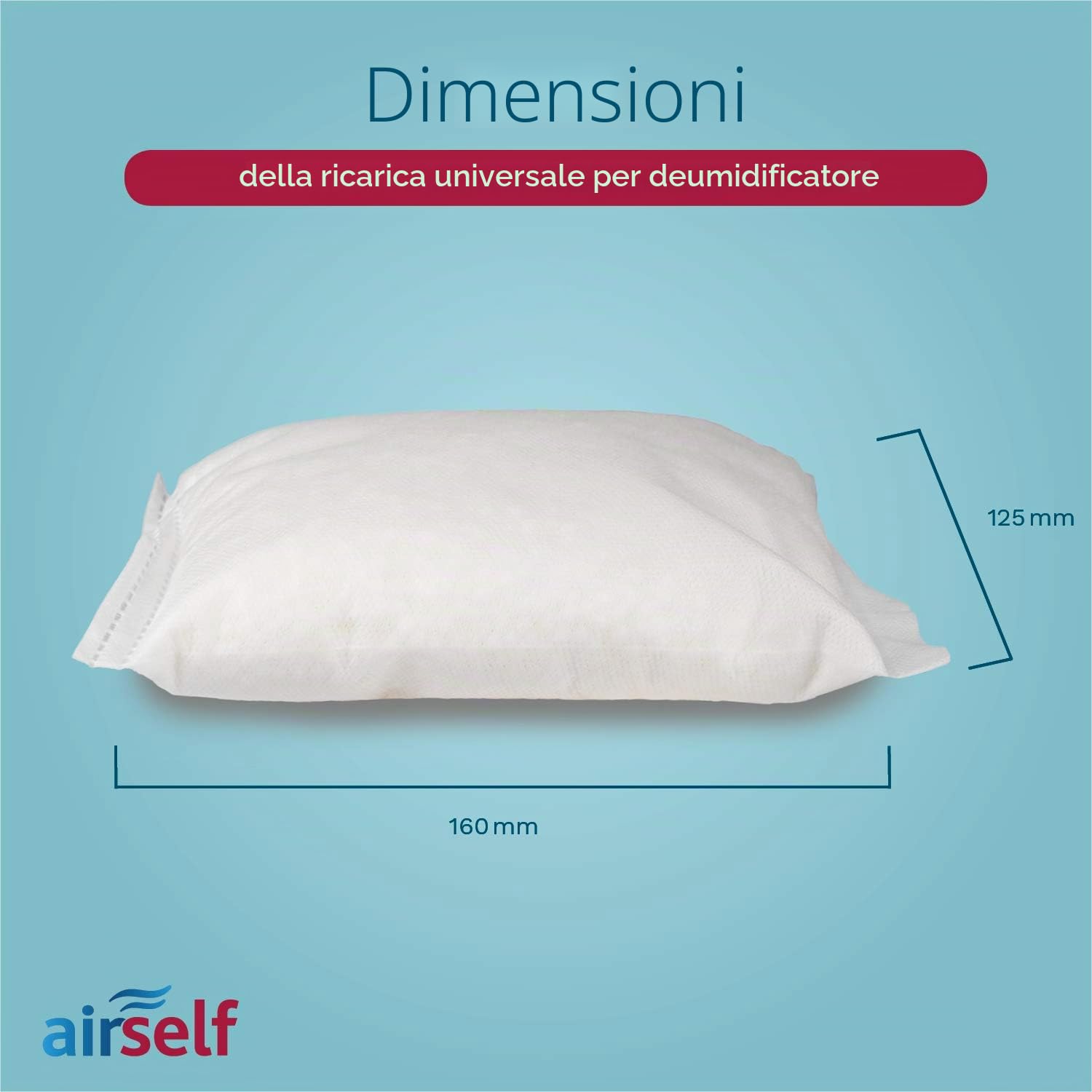 9 x confezione di ricarica per deumidificatori universali, granuli da 450 g