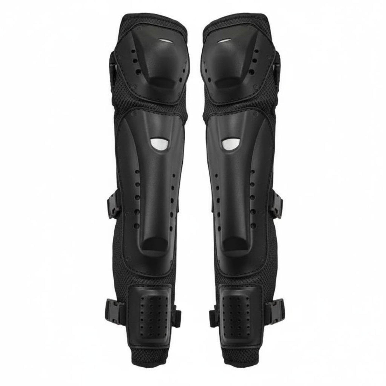 2 Pieces Motorcycle Knee Shin Guards Impact Resistant Motocross Leg Guards Shock Absorbing Motocross Leg Protectors for Skaters, Skateboarding, Skiing Smr001-image-10