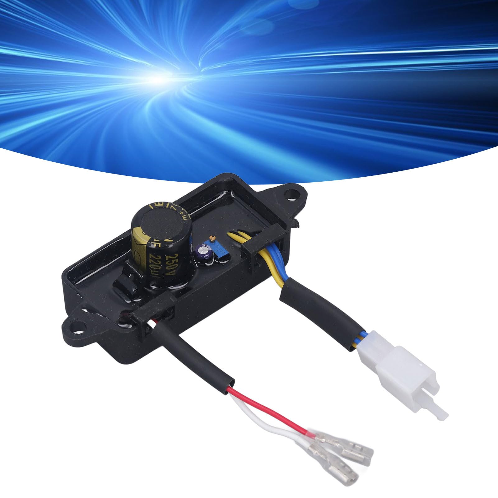 Automatyczny Regulator Napięcia, Regulator Napięcia Generatora AVR Pojedyncze Trzy Fazy 220 V 380 V Regulator Napięcia Generatora 3,9 Cala