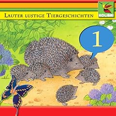 Page de couverture de Lauter lustige Tiergeschichten 1