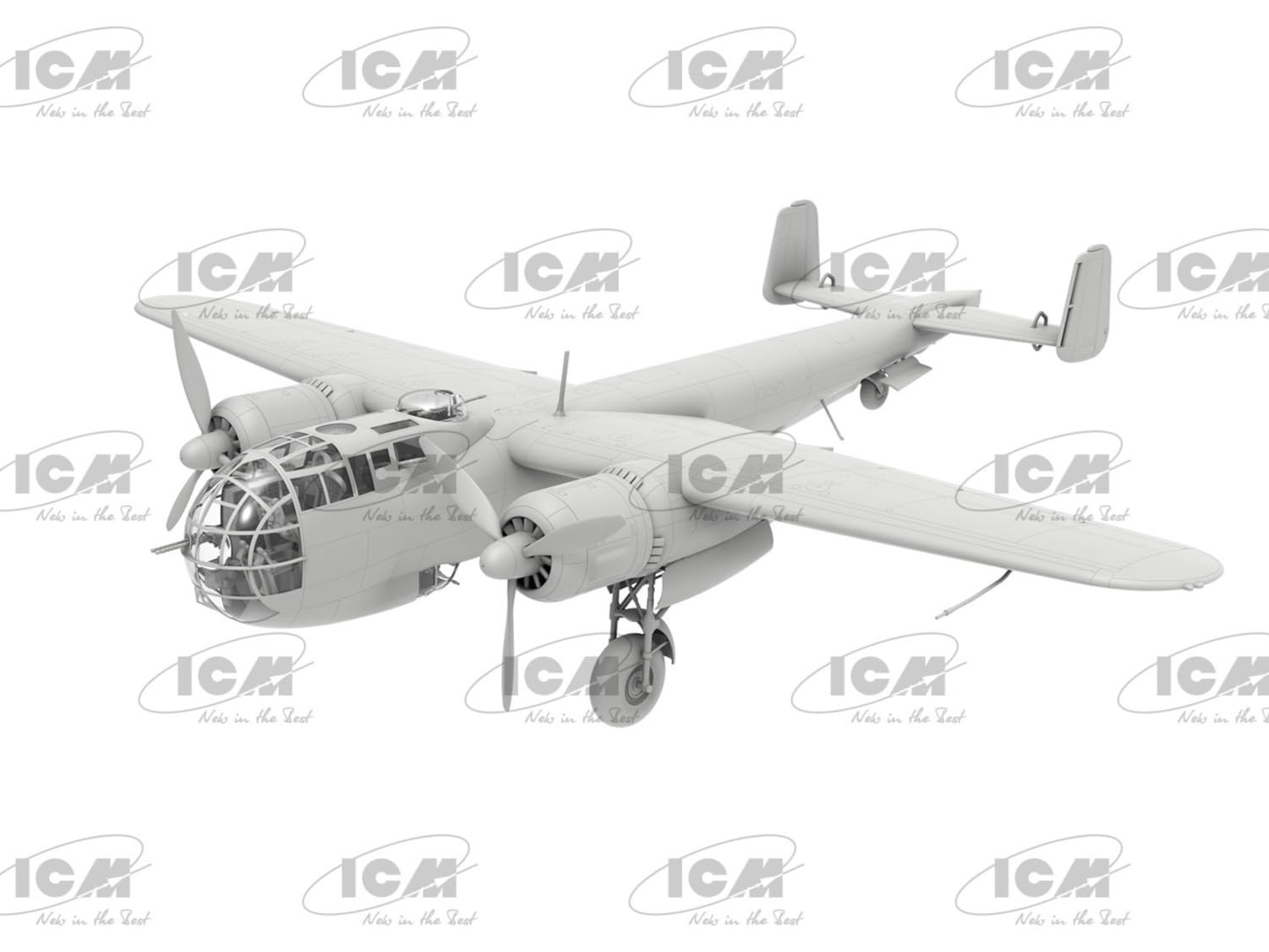 Amazon | ICM 1/48 WW2 ドイツ ドルニエ 217K-1 爆撃機 プラモデル