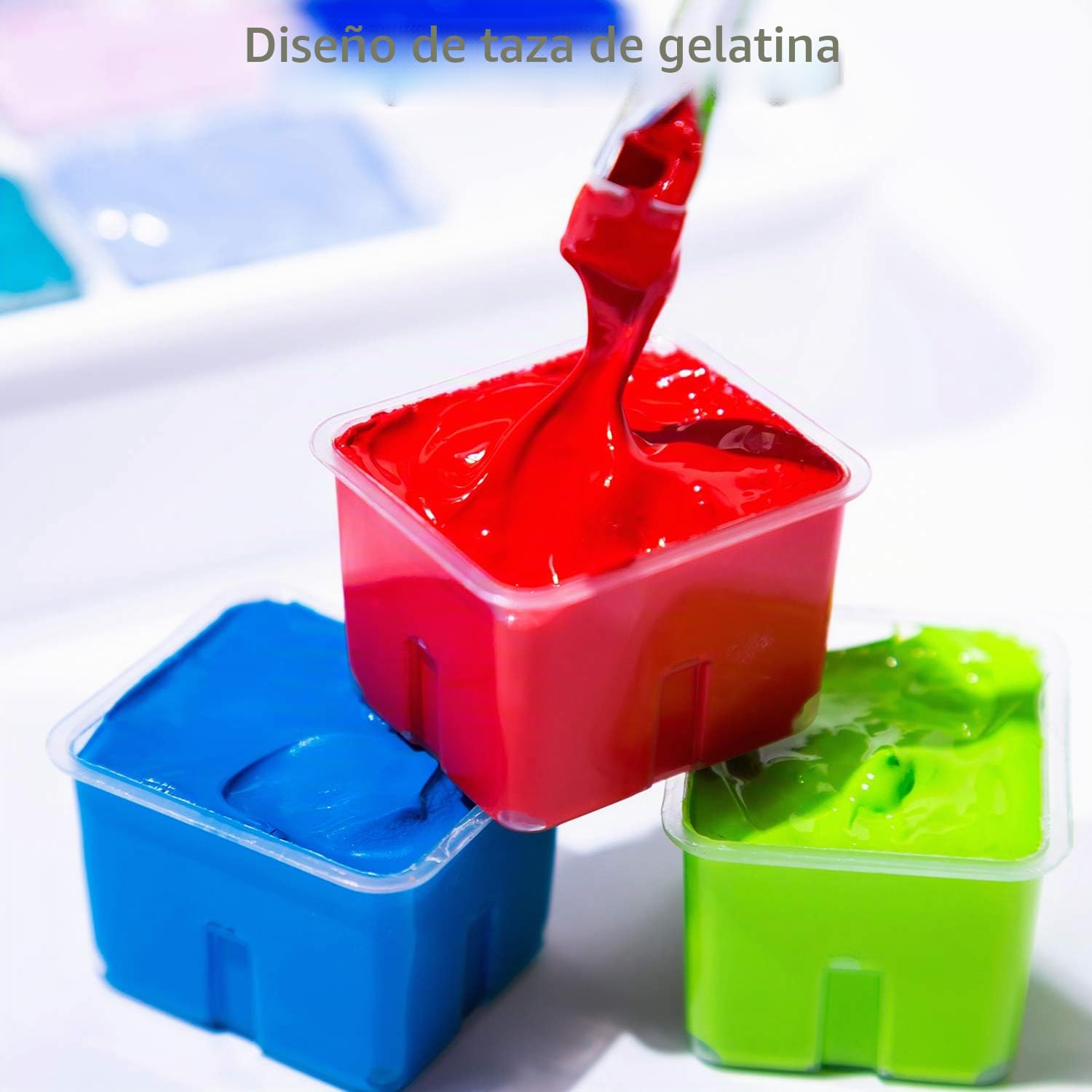 Juego de pintura de gouache de MIYA, un único diseño de taza de gelatina, de 56 Colores x 30ml, en un estuche portable para artistas y estudiantes. Pintura Acuarela Opaca Gouache