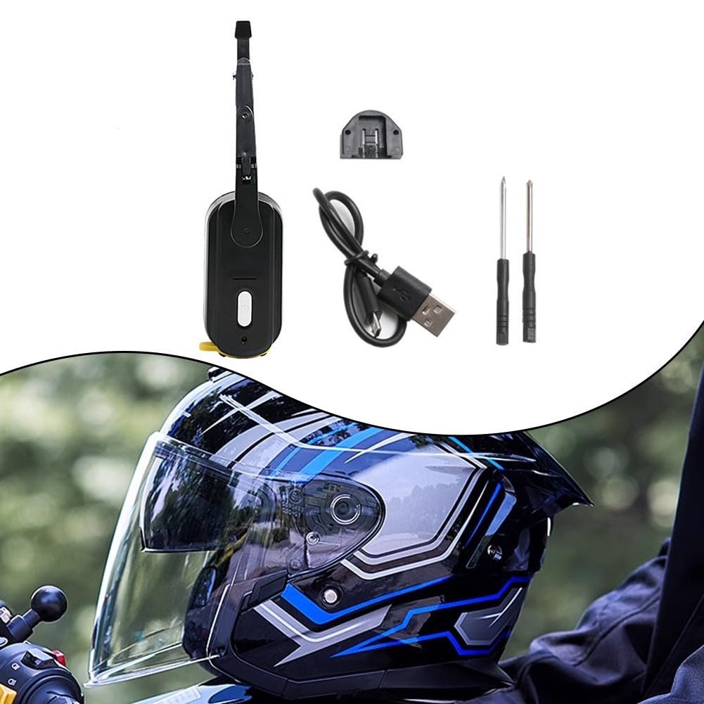 Tergicristallo Casco per moto Ricaricabile Impermeabile 170°(800mAh)