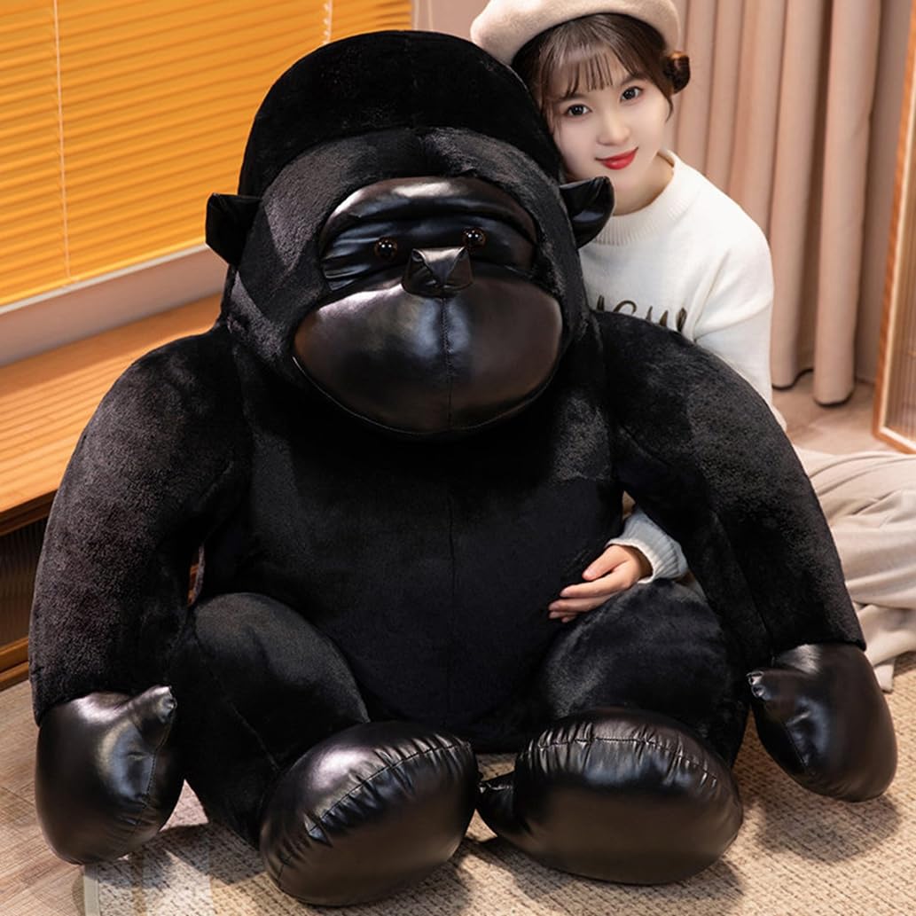 Amazon.co.jp: ゴリラ 特大 ぬいぐるみ 動物 アニマル 人形 ふわふわ
