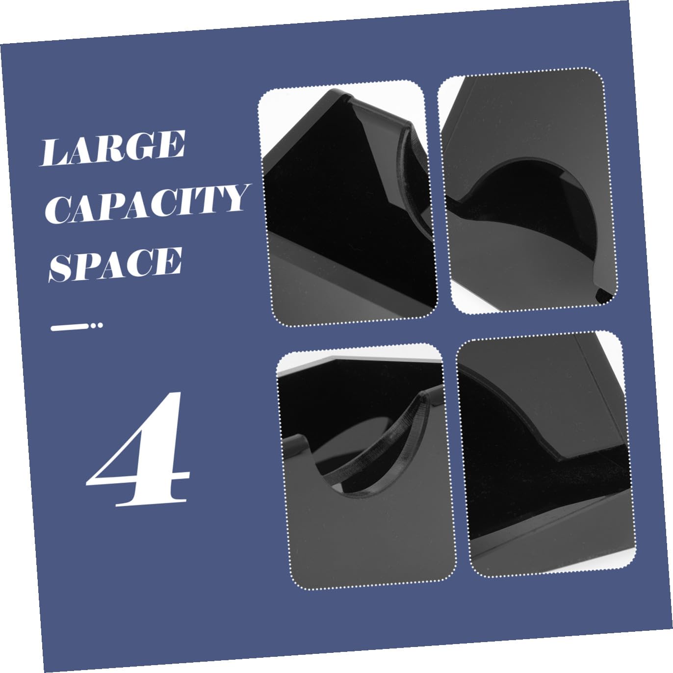 SOIMISS Mazziere in Acrilico per Carte da Gioco Scarpa da Gioco Pratica e Resistente Fornitura di Scarpe per Casa Facile da Pulire e Riutilizzare