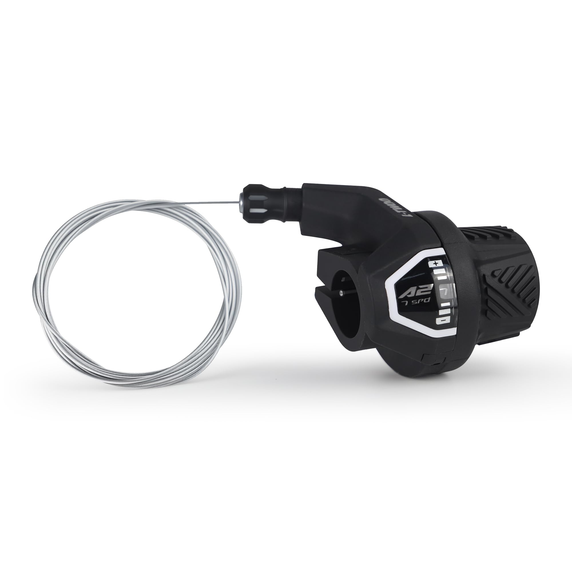 ZUKKA 7-Speed Bicycle Shifter, Twist Shifter Right Shift for Mountain Bike, Hybrid Bicycle, Tricycle Gear Lever
