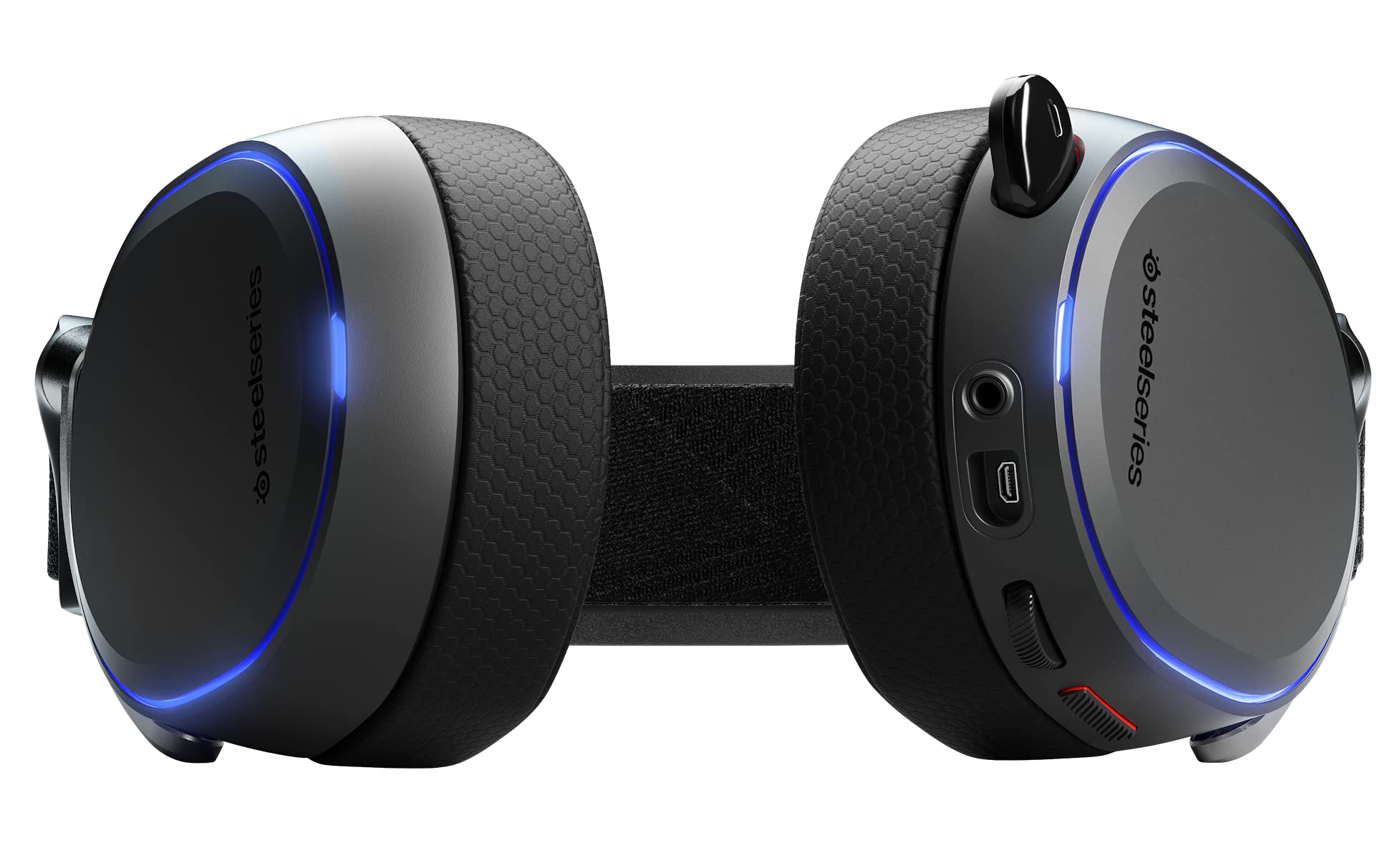 SteelSeries Arctis Pro - Auriculares de juego - Controladores de altavoces de alta resolución- DTS Headphone:X v2.0 Envolvente - Negro