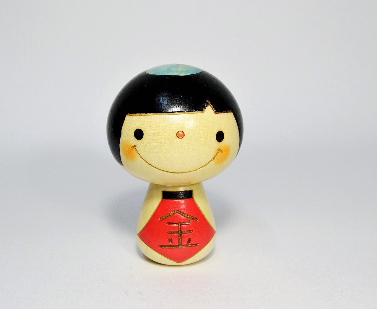 Usaburo no Mago Sosaku Kokeshi Doll Kintaro Made in Japan