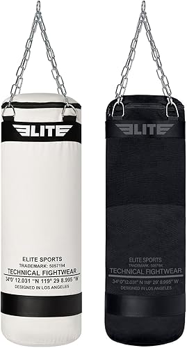 Saco de boxeo de lona MMA Muay Thai Kickboxing Training Boxing Boxing Punch Bag con cadenas