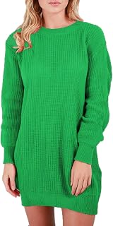 Amazon.co.uk: Green Jumper Dress