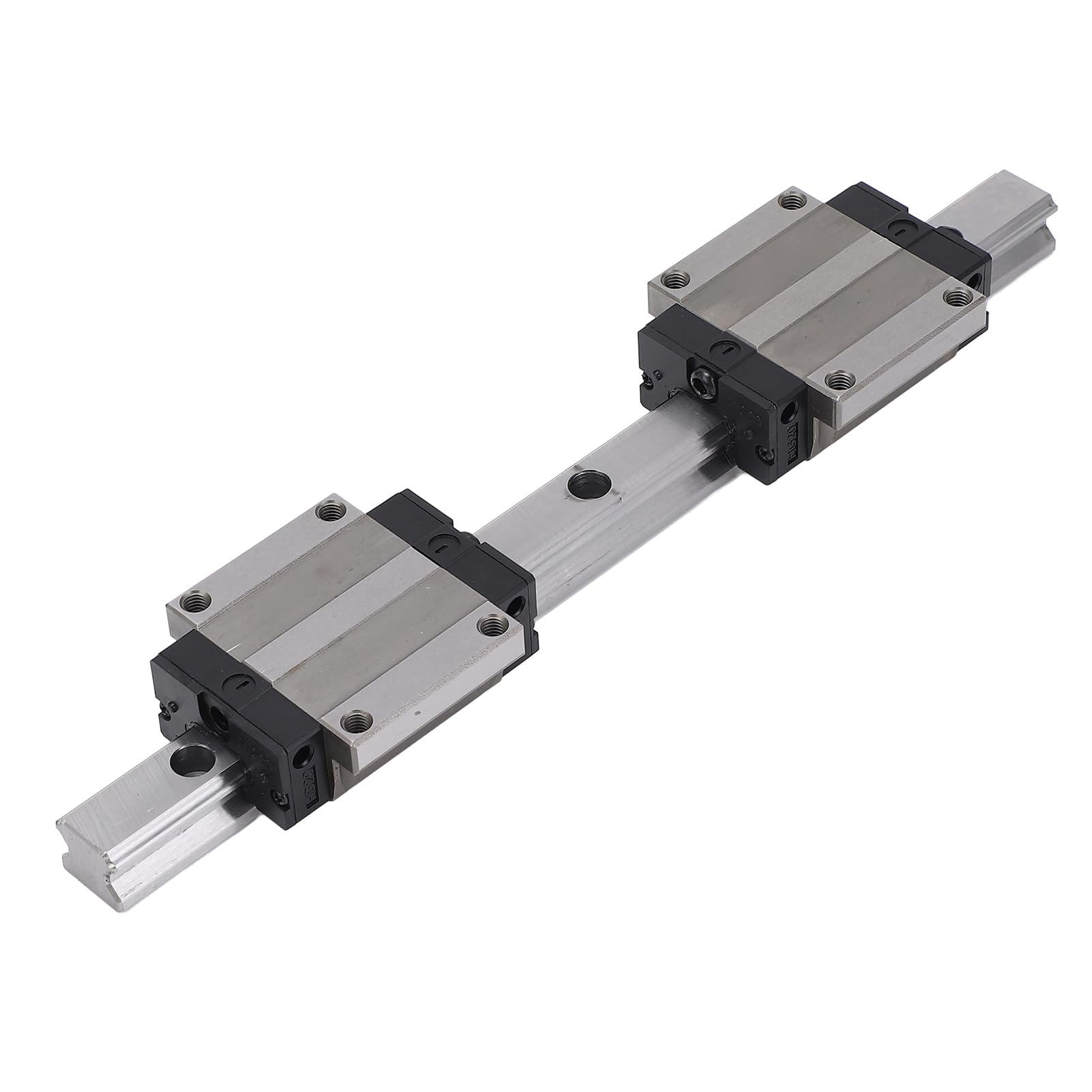 Linear Sliding Guideway,with 2PCS HGW20CC Blocks 300mm Bearing Steel Linear Guide Rail for CNC Machine Robotic Equipment Parts