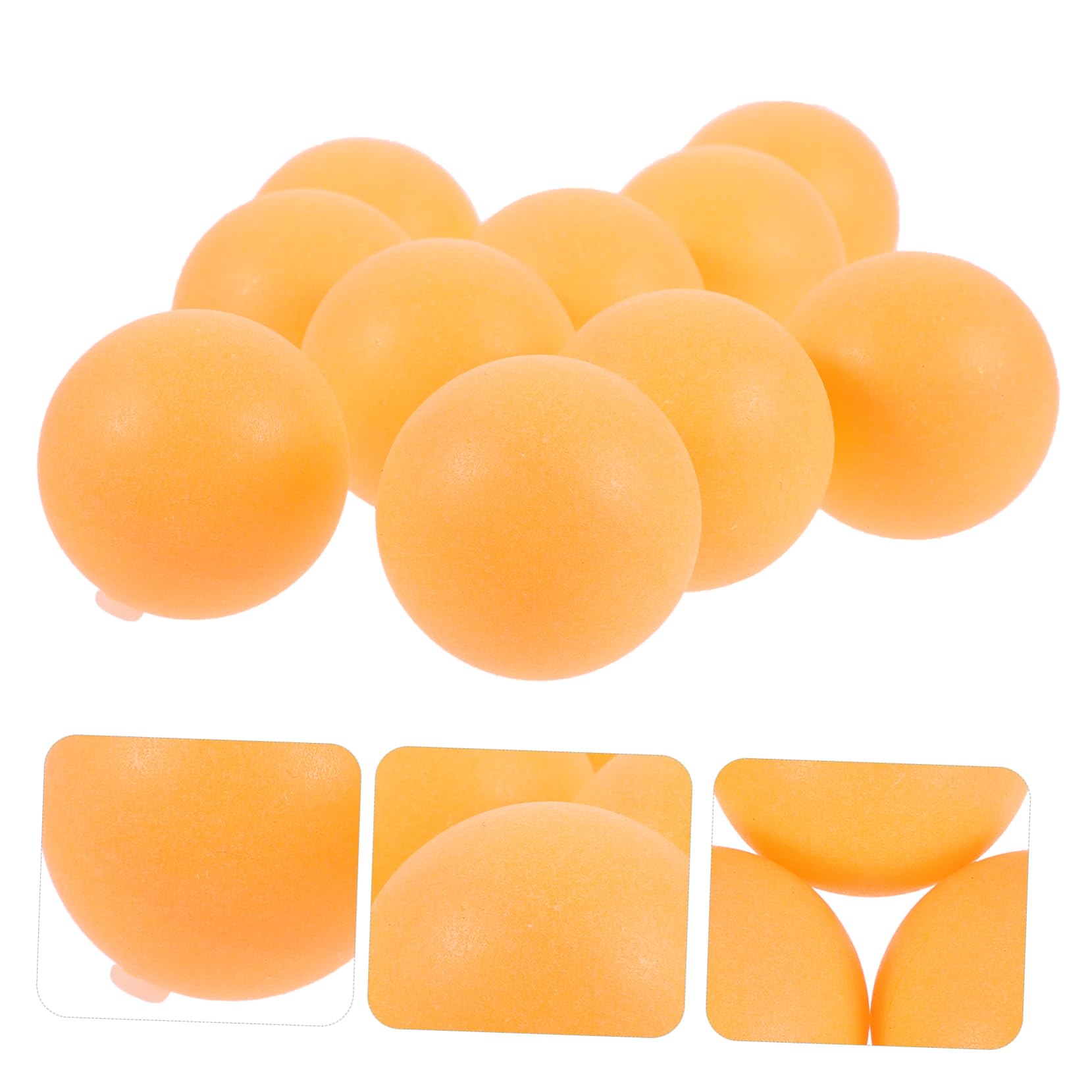 Abaodam Bola De Tenis De Mesa para Golpear Apestar De Práctica -Pong A Granel Bolas con Perforaciones De Entrenamiento De Interior Abdominales