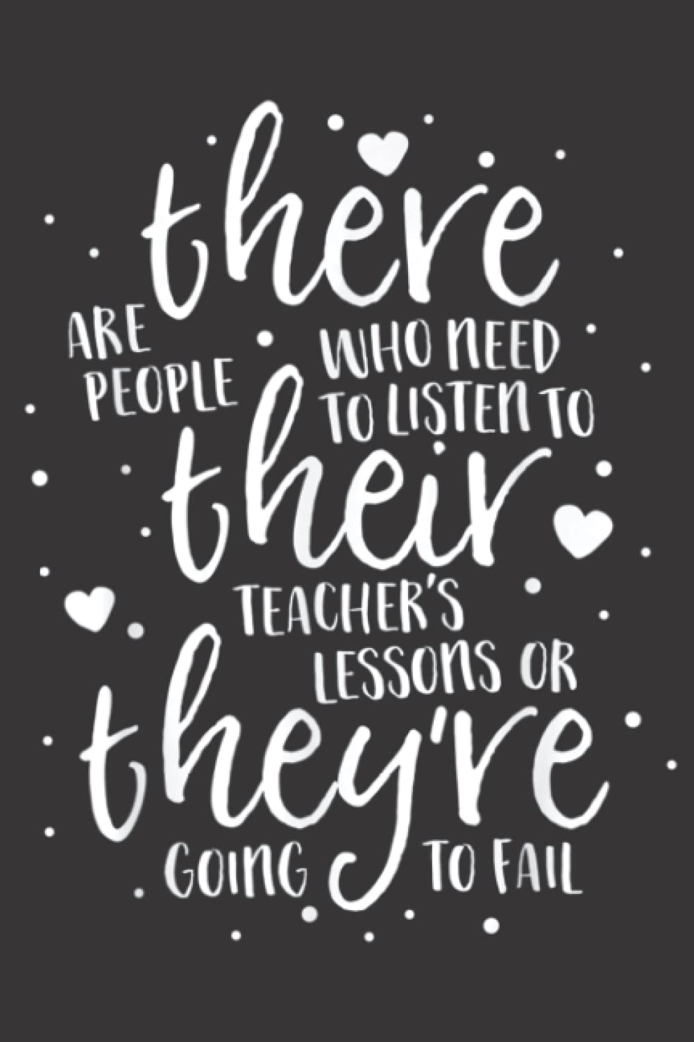 There Their They re Teacher Grammar English Reading School Art: Daily Planner Notepad To Do Schedule, Medium 6x9 Inches, 110 Pages, Printed Cover