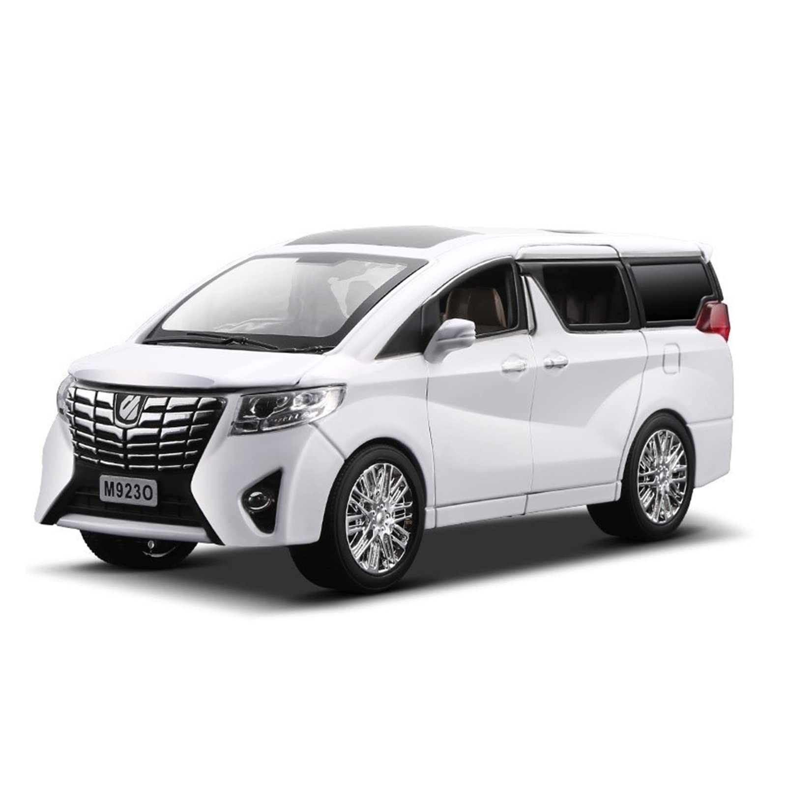 TOYOTA ALPHARD ミニカーホワイト Amazon.com: CHANGZHENZHEN Toy car Model 1:24 for Toyota