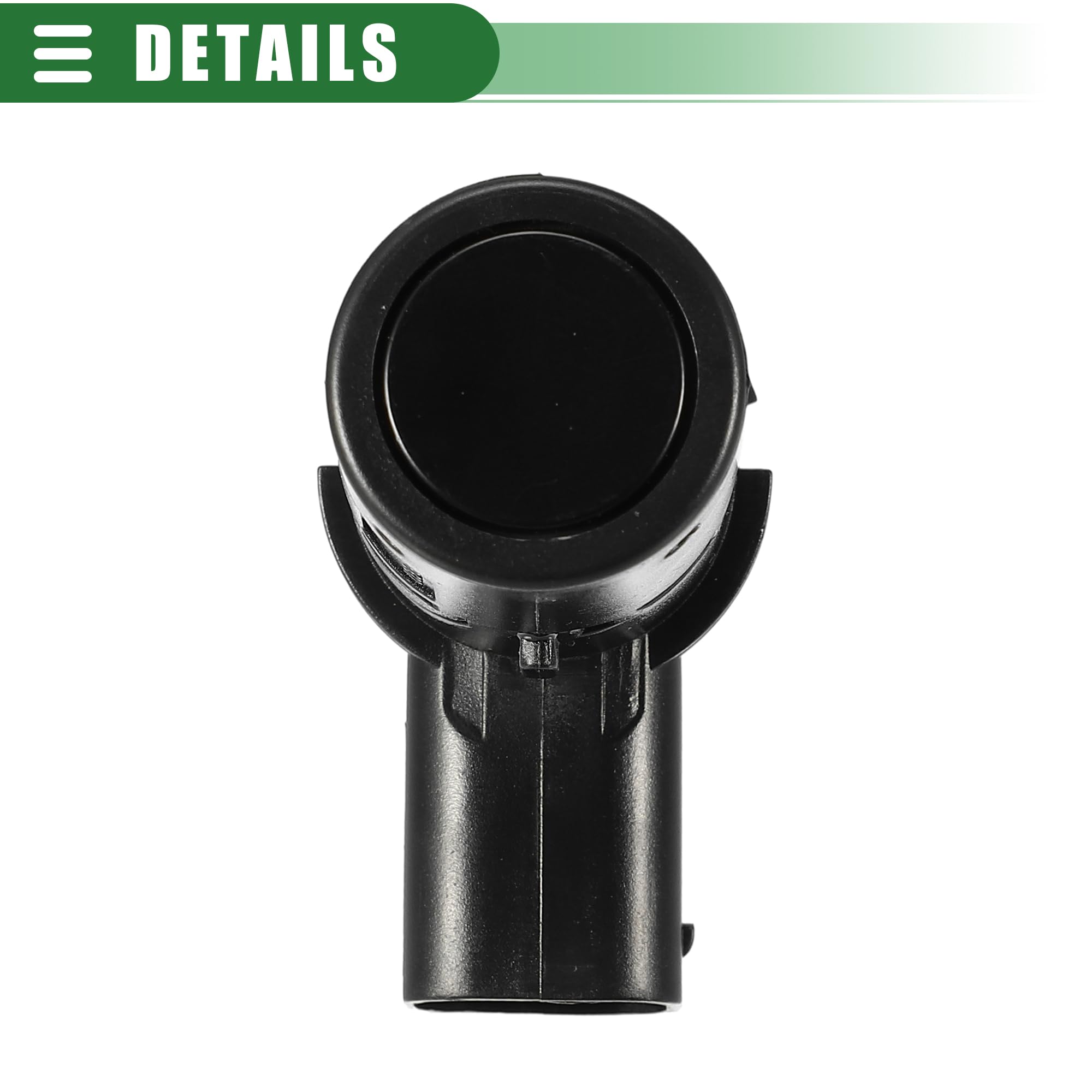 QUARKZMAN Capteur De Stationnement Arrière pour Volvo XC90 03-06 4pcs | Noir, ABS Et Métal, 4,6x4,5x2,7cm, OE30765108, Pour Volvo C70 06-13, S40 04-12, S60 05-09, V50 05-12, V70 05-07