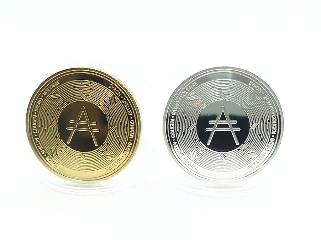 Amazon | ADAコイン エイダコイン カルダノコイン adaコイン えいだこいん かるだのこいん adacoin 1枚 クリアケース付き  日本国内から発送（ゴールド） 通販