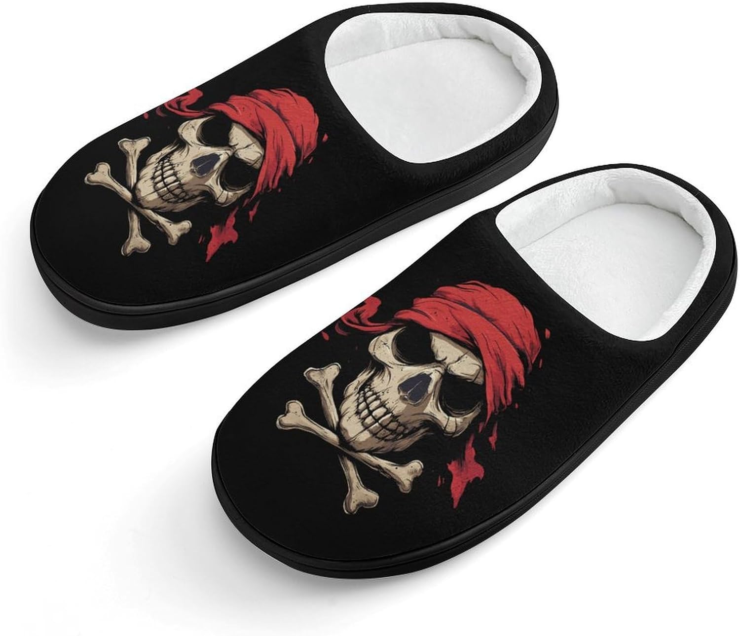 Jolly Roger Kids Slippers - Warm Cotton Comfort
