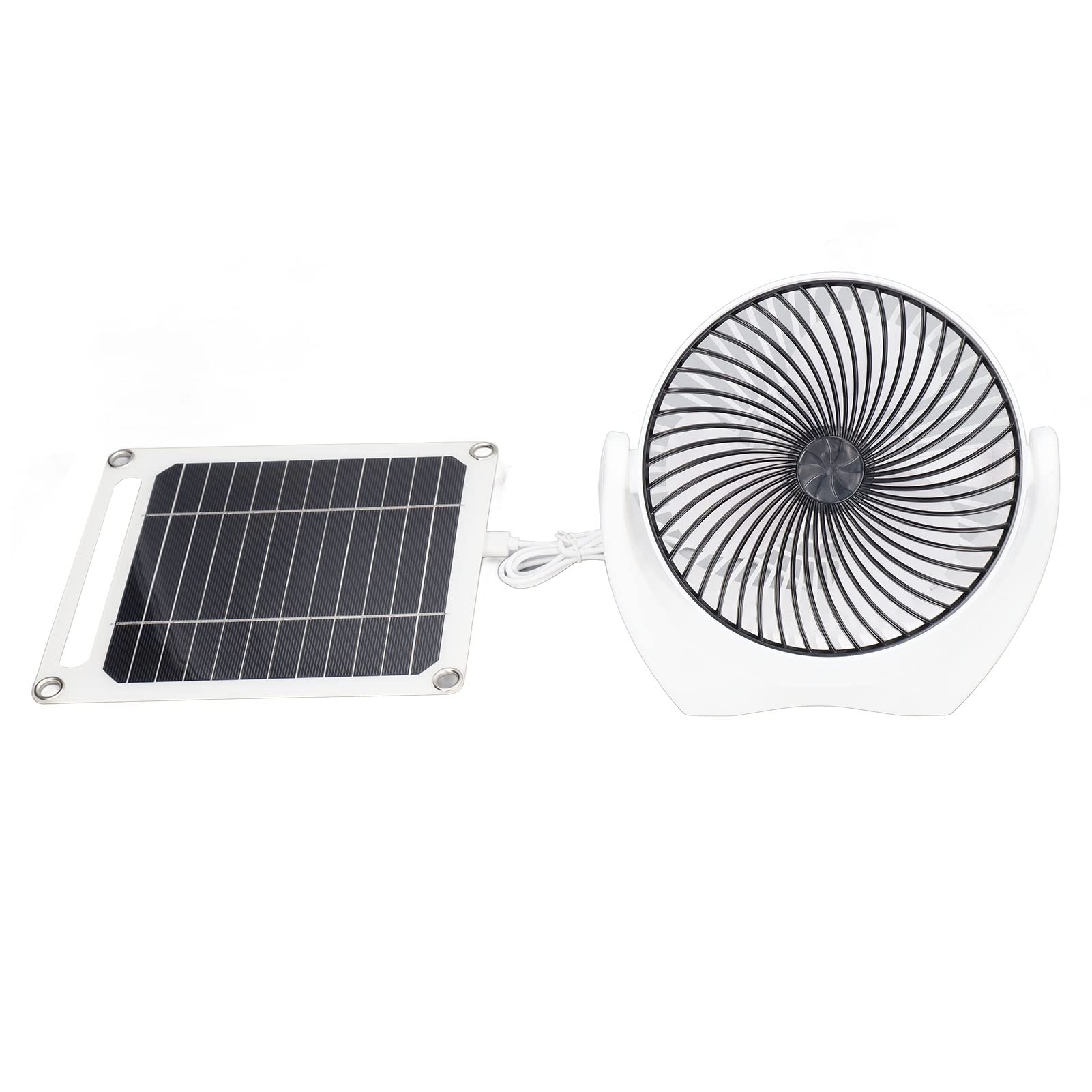 Ventilador solar portátil para combatir el calor en tus excursiones y picnics veraniegos